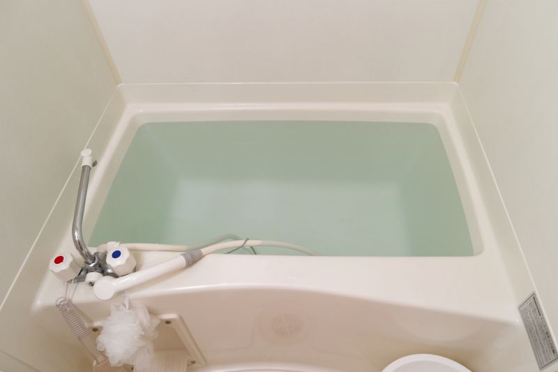 Refinished Bathtub with Glossy Finish
